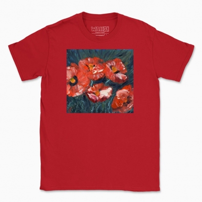 Men's t-shirt "Poppies"