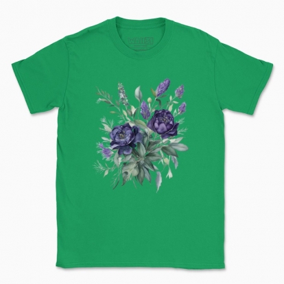 Men's t-shirt "A bouquet of wild flowers"
