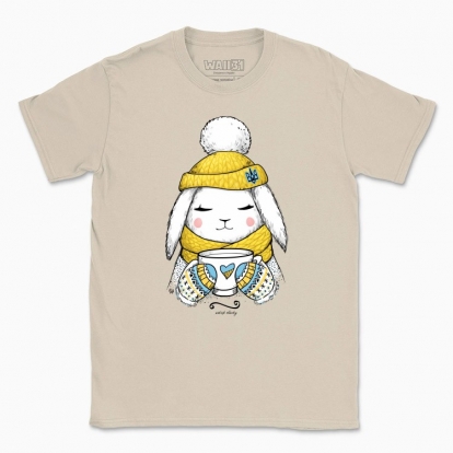 Men's t-shirt "Sunny Winter Bunny"