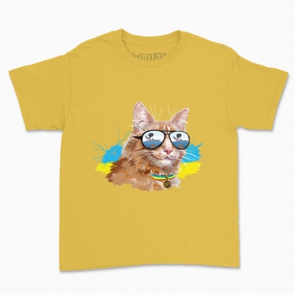 Дитяча футболка "Український котик"