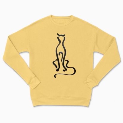 Сhildren's sweatshirt "The watching cat"