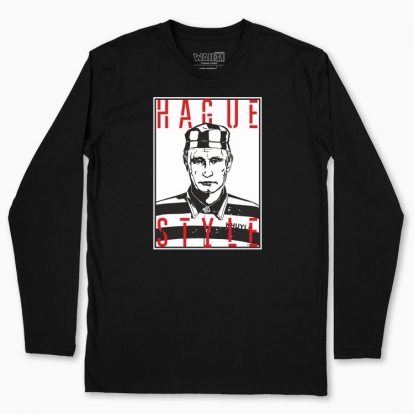 Men's long-sleeved t-shirt "Hague style"