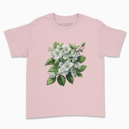 Children's t-shirt "Flowers / Apple blossom / Bouquet of apple blossom"