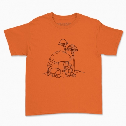 Children's t-shirt "Unicorn Wizard-Mushroomer"