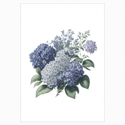 Poster "Flowers / Romantic lilac / Lilac bouquet"