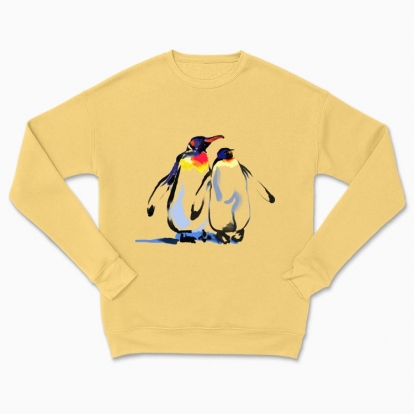 Дитячий світшот "Імператорські пінгвіни. Символ міцної сім'ї і кохання"