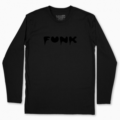 Men's long-sleeved t-shirt "funk style"