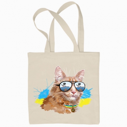Eco bag "Ukrainian cat"