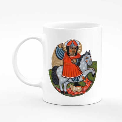 Printed mug "Saint George"