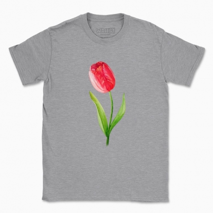 Men's t-shirt "My flower: tulip"