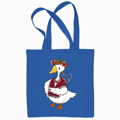 Eco bag "A beautiful Ukrainian goose"