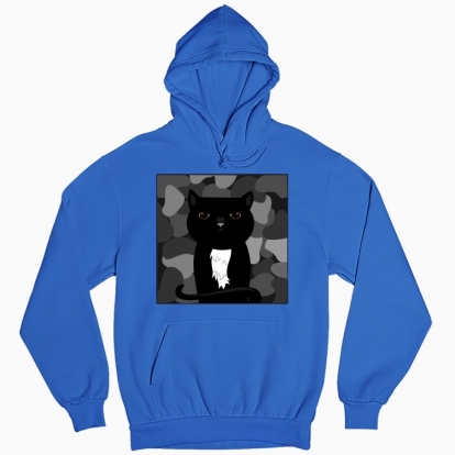 Man's hoodie "Wild animal"