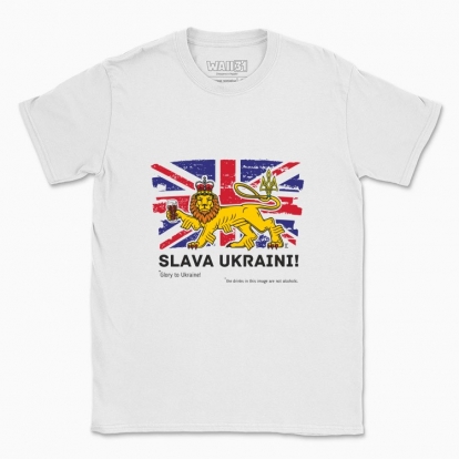 Men's t-shirt "British lion (white background)"