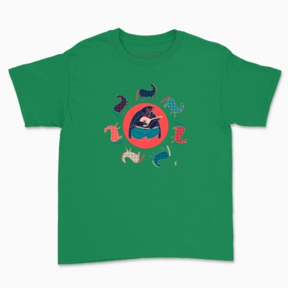Children's t-shirt "Wild steppe"