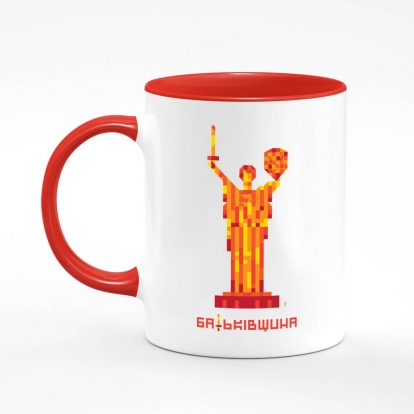 Printed mug "Batkivchshyna"