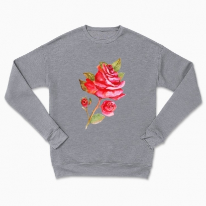 Сhildren's sweatshirt "Bush: Rose branch"