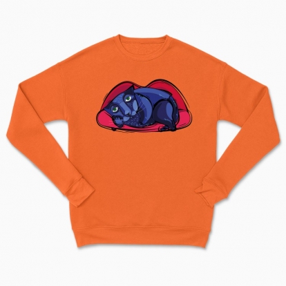 Сhildren's sweatshirt "Lazy cat"