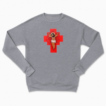 Сhildren's sweatshirt "Blooming cross"