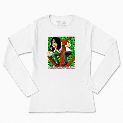 Women's long-sleeved t-shirt "Alice Cooper"