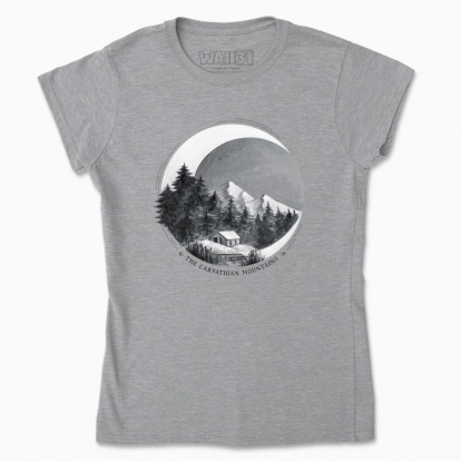 Women's t-shirt "The Carpathian Mountains"