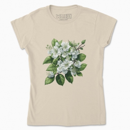 Women's t-shirt "Flowers / Apple blossom / Bouquet of apple blossom"