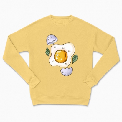 Дитячий світшот "яйце зі шкарлупою і зеленню"