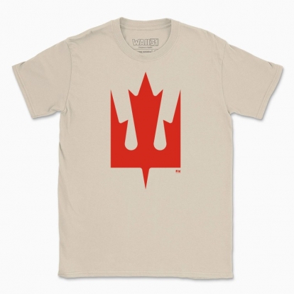 Men's t-shirt "TRIDENT MAPLE LEAF"