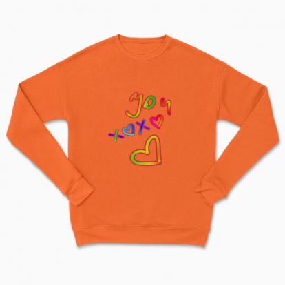 Сhildren's sweatshirt "Love You XOXO"