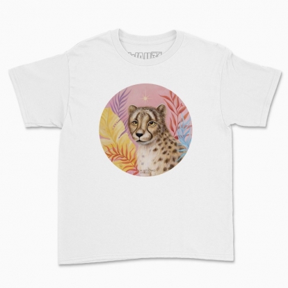 Children's t-shirt "Sunny Cheetah"