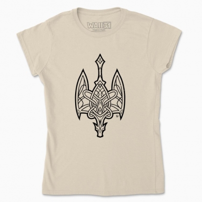 Women's t-shirt "Dragon Trident"
