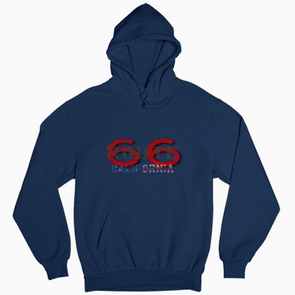 Man's hoodie "route 66"