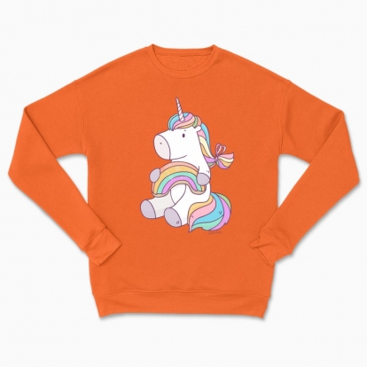 Сhildren's sweatshirt "Unicorn with Gingerbread"