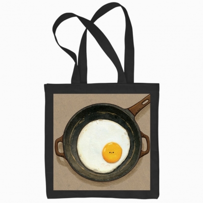 Еко сумка "Яйце на сковороді"