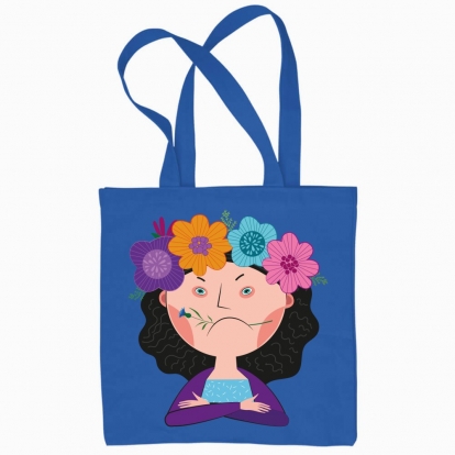 Eco bag "The one that eats flowers"