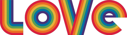 Світшот Unisex "LOVE райдуга ЛГБТ"