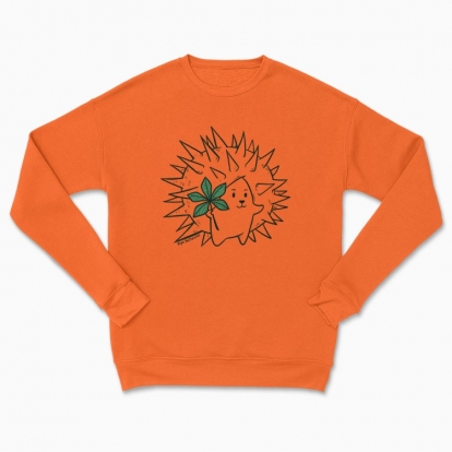Сhildren's sweatshirt "Kyiv Hedgehog Chestnut"