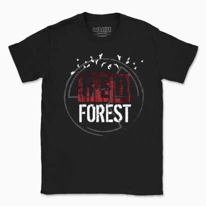 Men's t-shirt "Red forest"