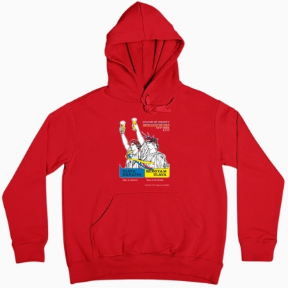 Women hoodie "Liberty and Mother"