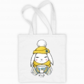 Eco bag "Sunny Winter Bunny"