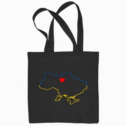 Eco bag "Ukrainian heart"