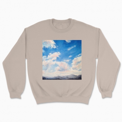 Unisex sweatshirt "Spring sky"