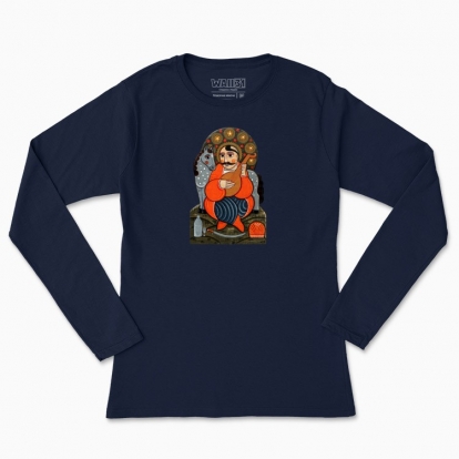 Women's long-sleeved t-shirt "Cossack Mamay"