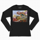 Women's long-sleeved t-shirt "The Unfading Bloom"