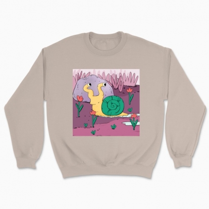 Unisex sweatshirt "A Snail"