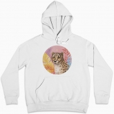 Women hoodie "Sunny Cheetah"