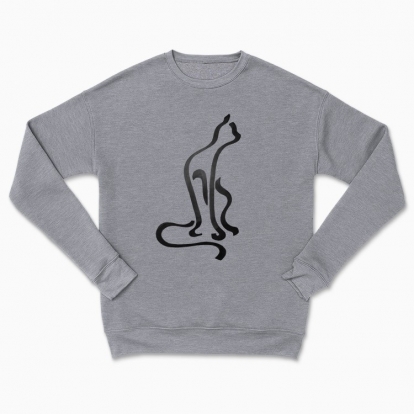Сhildren's sweatshirt "Curious cat"