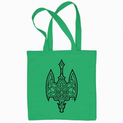 Eco bag "Dragon Trident"