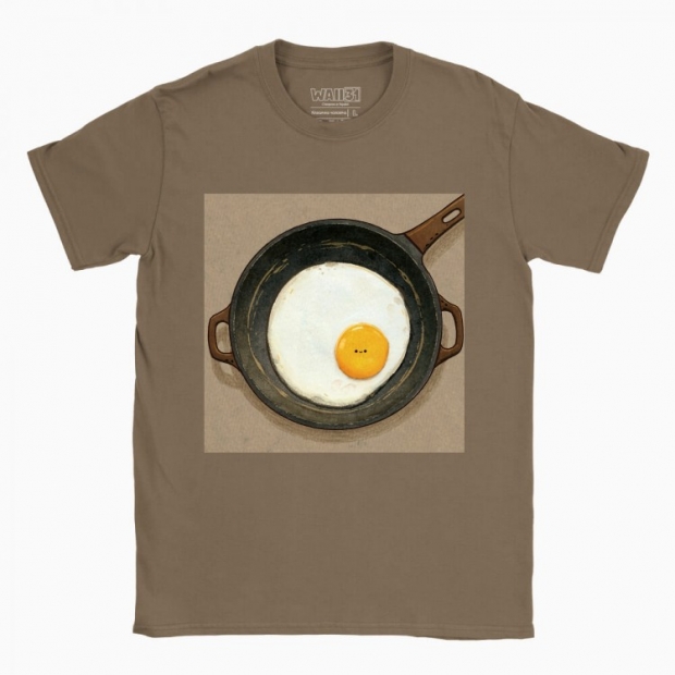 An egg in a pan - 1