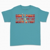 Children's t-shirt "DON`T PANIC"