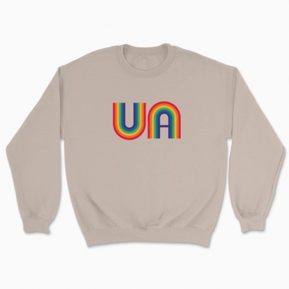 Unisex sweatshirt "UA GLBT rainbow"